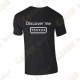 T-shirt trackable "Discover me" Homem