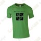 Camiseta con Teamname, Hombre - Negra