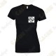 Trackable "Discover me" T-shirt for Women - Black
