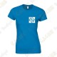 T-Shirt trackable "Discover me" Femme - Noir