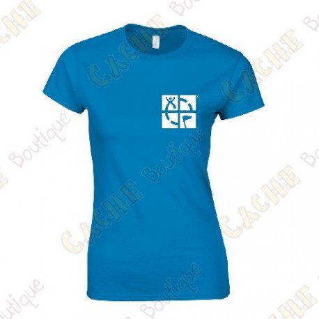 Trackable "Discover me" T-shirt for Women - Black