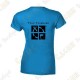 T-shirt trackable com seu Apelido, Mulheres - Preto