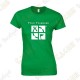 Camiseta con Teamname, Mujer - Negra