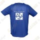 Trackable technical T-shirt with your Teamname, for Men - Black