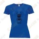 T-shirt técnica trackable "Travel Bug" Mulher - Preto