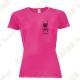 Trackable technical T-shirt with your Teamname, for Women - Black