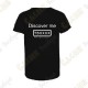 T-Shirt technique trackable "Discover me" Enfant - Noir