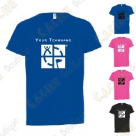 Technical T-shirt with your Teamname, for Kids