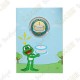 Birthday card with Geocoin