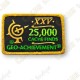 Geo Achievement® 25 000 Finds - Parche