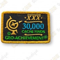 Geo Achievement® 30 000 Finds - Parche