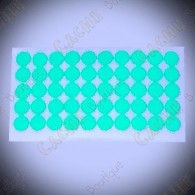 Reflective dot tape - Green