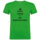 T-shirt "Keep Calm" Homem