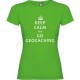 Camiseta "Keep Calm" Mujer