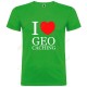 Camiseta "I love Geocaching" Niño