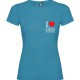 "I love Geocaching" breast T-shirt for Women