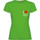 T-Shirt "I love Geocaching" poitrine Femme