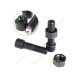 Screw Bolt geocache - Black Nickel