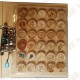 Bandeja para Wood coins - 30 caixas