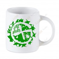 Mug Geocaching blanc - Brousailles