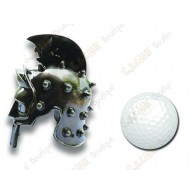 Geocoin "Roman Helmet" 3D - Spiked Crest Gladiator