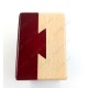 Cache "Boîte secrète" carrée en bois