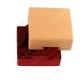 Cache "Boîte secrète" carrée en bois