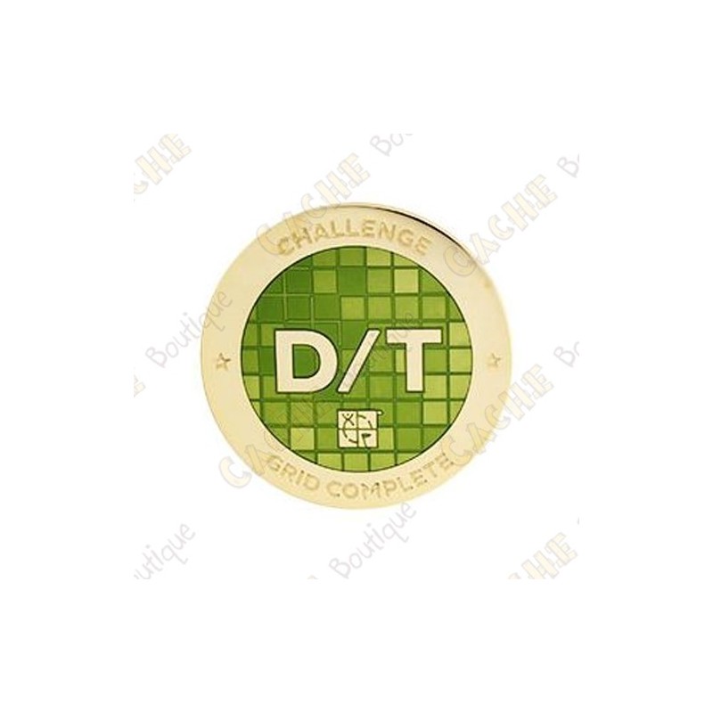 Challenges Patch D/T Grid Geocaching Official 