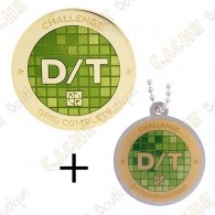 Geocoin + Travel Tag "Challenge" - Difficulty Terrain 81 Grid