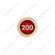 Pin's "Milestone" - 200 Finds