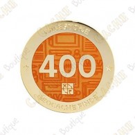 Geocoin + Traveler "Milestone" - 400 Finds