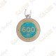 Geocoin + Travel Tag "Milestone" - 600 Finds