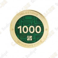 Geocoin "Milestone" - 1000 Finds