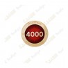 Pin's "Milestone" - 4000 Finds