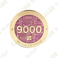 Geocoin "Milestone" - 9000 Finds