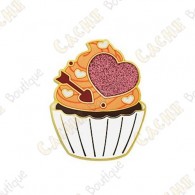 Geocoin "Valentine's Day Cupcake"