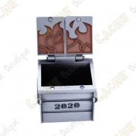 Geocoin "2020 Dumpster Fire" 3D