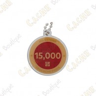 Travel tag "Milestone" - 15 000 Finds