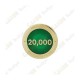Pin's "Milestone" - 20 000 Finds