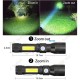 Cree flashlight 1000 lumen + UV - Rechargeable