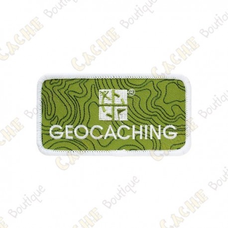 Parche Geocaching Groundspeak - Verde, Pequeño