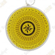 Travel tag "Puzzle Solving" XXL - Yellow