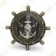 Geocoin "Pirate" Ship Wheel - 2026